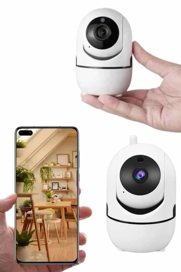 AksuLife Mini IP Güvenlik Kamerası Kablosuz WiFi 1080P Full HD Gece Görüşlü Hareket Sensörlü Ev ve Ofis Kamerası