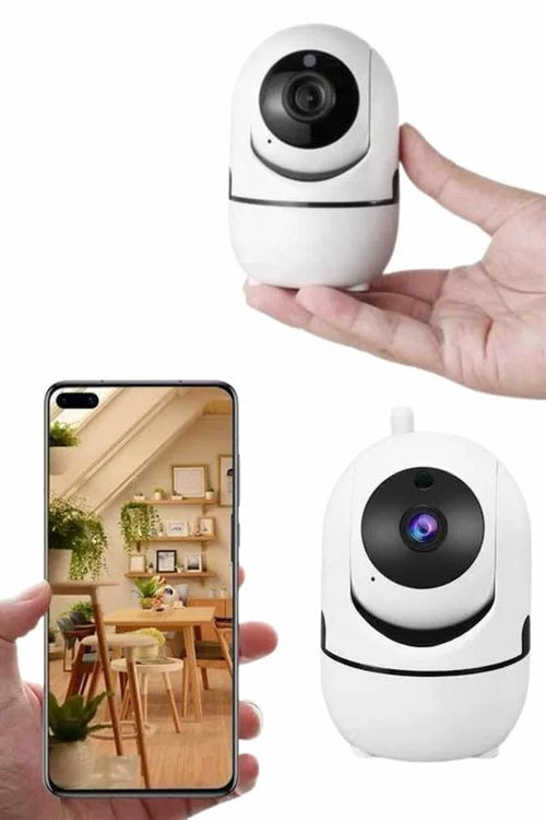 AksuLife Mini IP Güvenlik Kamerası Kablosuz WiFi 1080P Full HD Gece Görüşlü Hareket Sensörlü Ev ve Ofis Kamerası