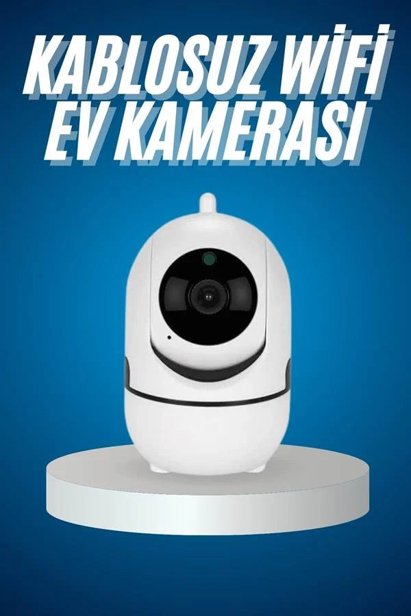 AksuLife Mini IP Güvenlik Kamerası Kablosuz WiFi 1080P Full HD Gece Görüşlü Hareket Sensörlü Ev ve Ofis Kamerası