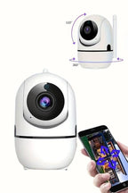AksuLife Mini IP Güvenlik Kamerası Kablosuz WiFi 1080P Full HD Gece Görüşlü Hareket Sensörlü Ev ve Ofis Kamerası